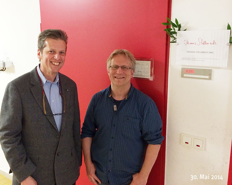 Markus Eberl, teacher of art, came up with the idea of the THOMAS STELLMACH HALL
