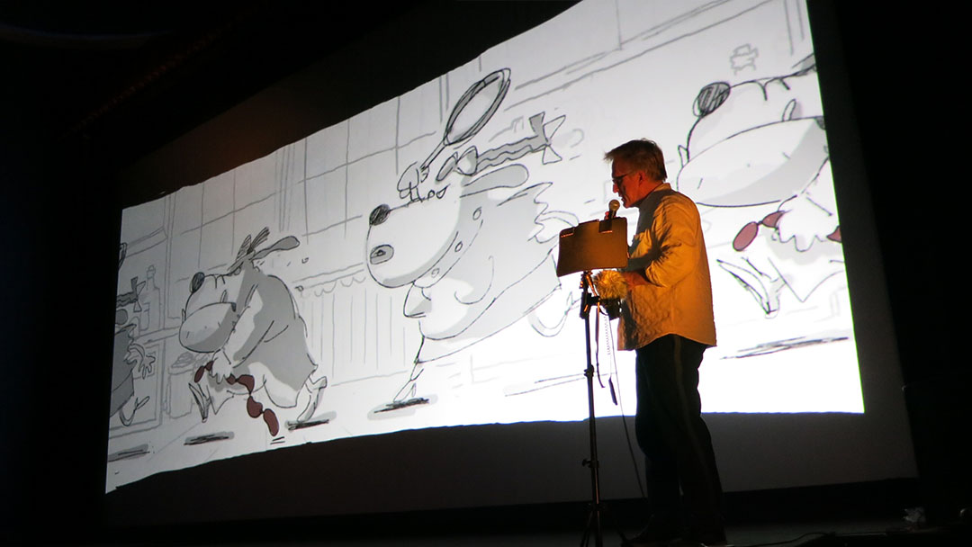 Presentation of animated short films by Thomas Stellmach