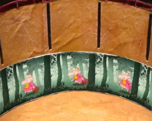 Film still of THE SAUSAGE RUN by Thomas Stellmach, copyright