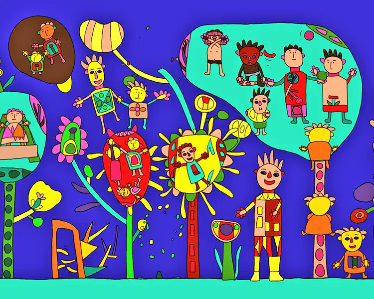 Film still from the social spot 'Lebenshilfe" by Monika and Thomas Stellmach