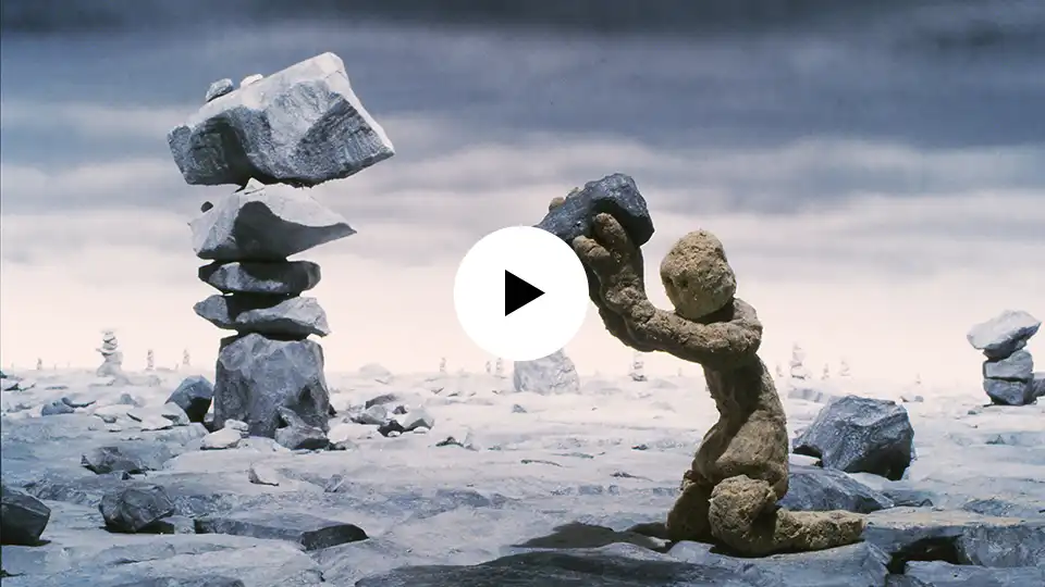 Szene aus dem Stop-Motion-Film QUEST