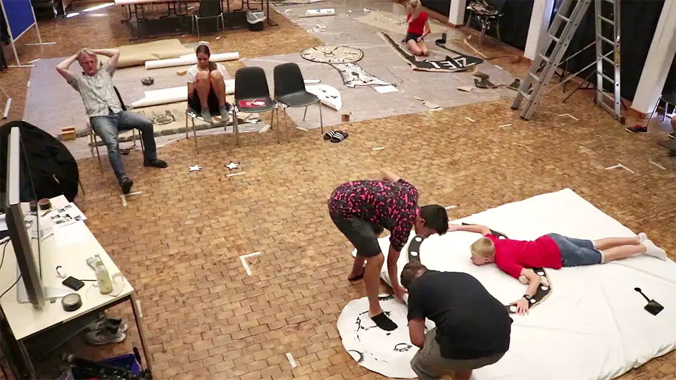 Making-of a pixilation film workshop